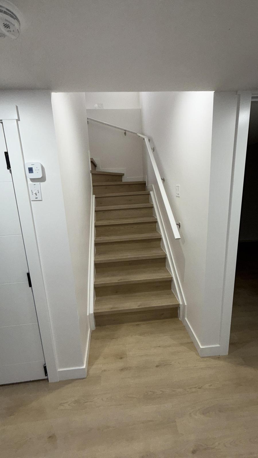 Basement staircase
