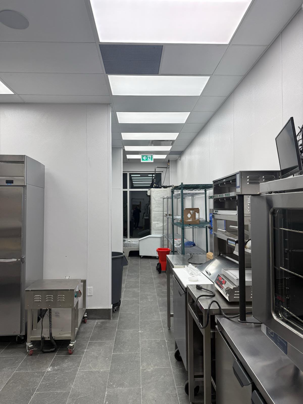 Renovated kitchen area
