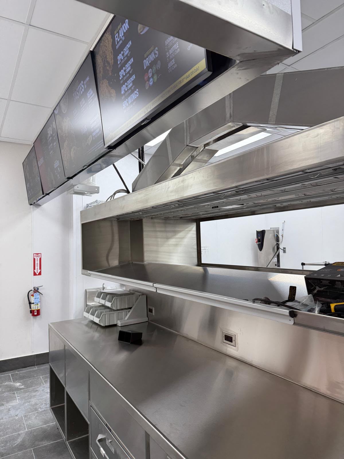 Interior order counter
