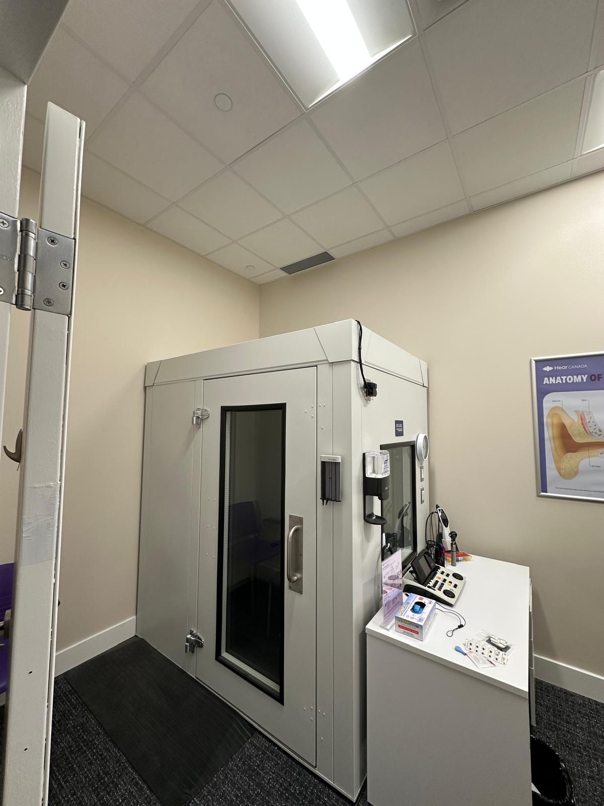 Professional testing room